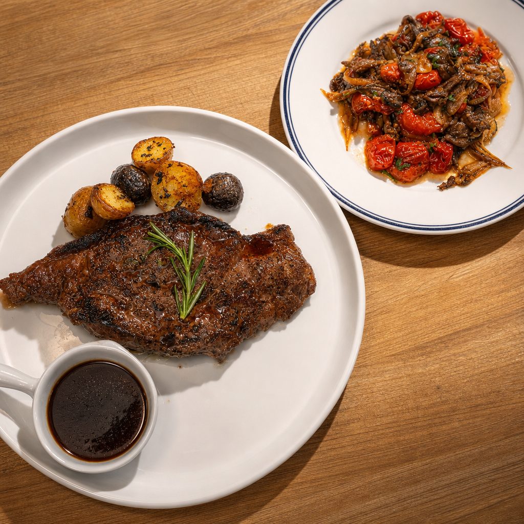 New York Steak.