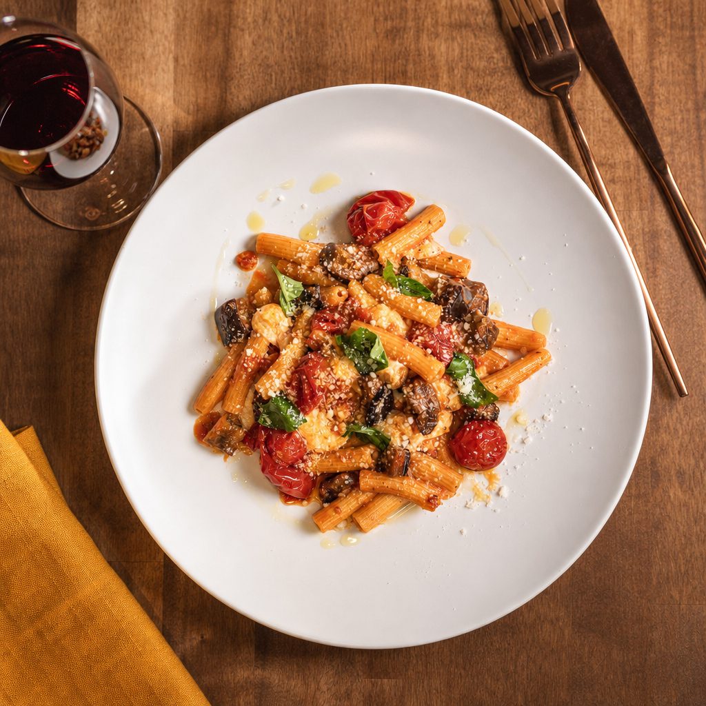 Penne Alla Norma.