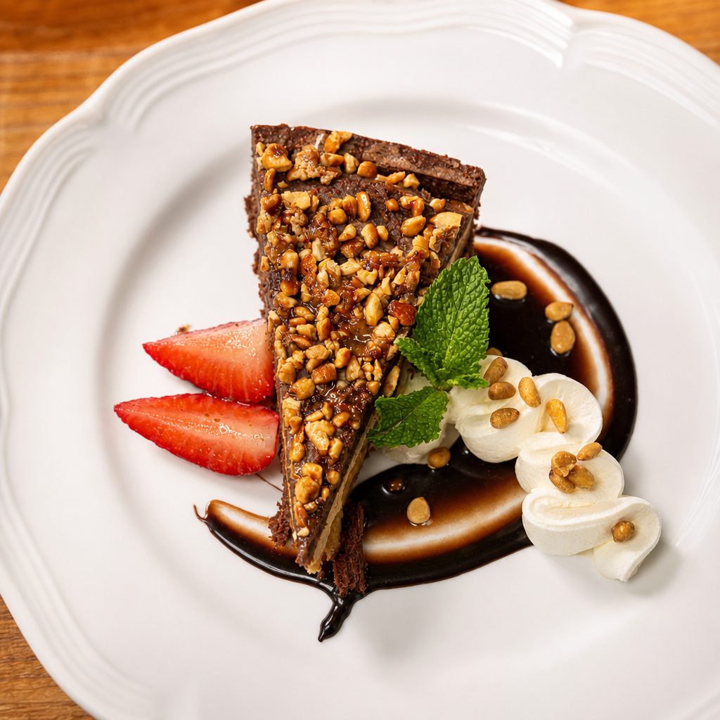 Hazelnut Tarte.