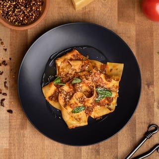 Pappardelle alla bolognese